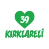 Kalpli 39 Kırklareli Araba Sticker 17x17 Cm Yeşil