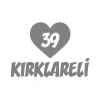 Kalpli 39 Kırklareli Araba Sticker 17x17 Cm Gri