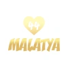 Kalpli 44 Malatya Araba Sticker 17x17 Cm Gold