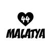 Kalpli 44 Malatya Araba Sticker 17x17 Cm Siyah