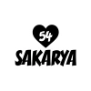 Kalpli 54 Sakarya Araba Sticker 17x17 Cm Siyah