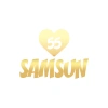 Kalpli 55 Samsun Araba Sticker 17x17 Cm Gold