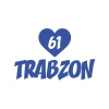 Kalpli 61 Trabzon Araba Sticker 17x17 Cm Mavi