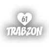 Kalpli 61 Trabzon Araba Sticker 17x17 Cm Beyaz