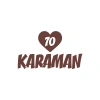Kalpli 70 Karaman Araba Sticker 17x17 Cm Kahverengi