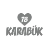 Kalpli 78 Karabük Araba Sticker 17x17 Cm Gri