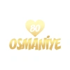 Kalpli 80 Osmaniye Araba Sticker 17x17 Cm Gold