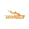 Adventure 4x4 Araba Sticker 17x17 Cm Turuncu