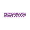 Performance Parts Araba Sticker 17x17 Cm Mor