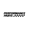 Performance Parts Araba Sticker 17x17 Cm Siyah