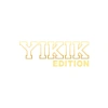 Yıkık Edition Araba Sticker 17x17 Cm Gold