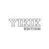 Yıkık Edition Araba Sticker 17x17 Cm Gri