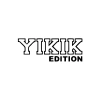Yıkık Edition Araba Sticker 17x17 Cm Siyah