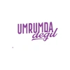 Umrumda Değil Araba Sticker 17x17 Cm Mor