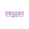 Made In Turkey Araba Sticker 17x17 Cm Mor
