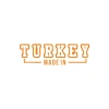 Made In Turkey Araba Sticker 17x17 Cm Turuncu