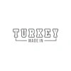 Made In Turkey Araba Sticker 17x17 Cm Gri