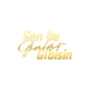 Sen de Onlar Gibisin Araba Sticker 17x17 Cm Gold