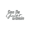 Sen de Onlar Gibisin Araba Sticker 17x17 Cm Gri