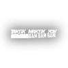 Taktik Maktik Yok Bambambam Araba Sticker 17x17 Cm Beyaz