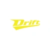 Drift Araba Sticker 17x17 Cm Sarı