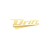 Drift Araba Sticker 17x17 Cm Gold