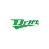 Drift Araba Sticker 17x17 Cm Yeşil