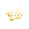 Very Busy Araba Sticker 17x17 Cm Gold