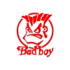 Bad Boy Araba Sticker 17x17 Cm Kırmızı
