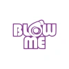 Blow Me Araba Sticker 17x17 Cm Mor