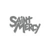 Saint Mercy Araba Sticker 17x17 Cm Gri