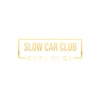 Slow Car Club Araba Sticker 17x17 Cm Gold