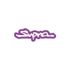Supra Araba Sticker 17x17 Cm Mor