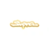 Supra Araba Sticker 17x17 Cm Gold