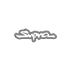 Supra Araba Sticker 17x17 Cm Gri