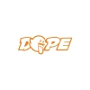 Dope Araba Sticker 17x17 Cm Turuncu
