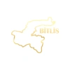 Bitlis Harita Araba Sticker 17x17 Cm Gold