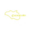 Çankırı Harita Araba Sticker 17x17 Cm Sarı
