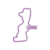 Edirne Harita Araba Sticker 17x17 Cm Mor