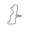 Edirne Harita Araba Sticker 17x17 Cm Kahverengi
