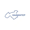 Gaziantep Harita Araba Sticker 17x17 Cm Mavi