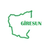 Giresun Harita Araba Sticker 17x17 Cm Yeşil
