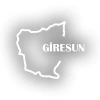 Giresun Harita Araba Sticker 17x17 Cm Beyaz