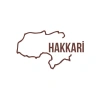 Hakkari Harita Araba Sticker 17x17 Cm Kahverengi