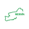 Mersin Harita Araba Sticker 17x17 Cm Yeşil