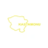 Kastamonu Harita Araba Sticker 17x17 Cm Sarı