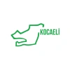 Kocaeli Harita Araba Sticker 17x17 Cm Yeşil