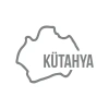 Kütahya Harita Araba Sticker 17x17 Cm Gri