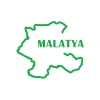 Malatya Harita Araba Sticker 17x17 Cm Yeşil