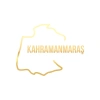 Kahramanmaraş Harita Araba Sticker 17x17 Cm Gold